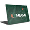 University of Miami Green Jersey Dell XPS Skin